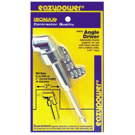 Eazypower .25in. Hex Angle Driver 80943 2109593